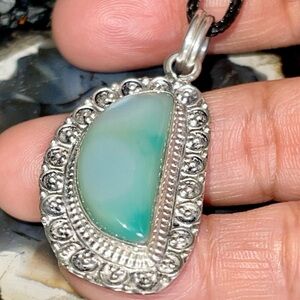 Green Botswana Pendant 2”